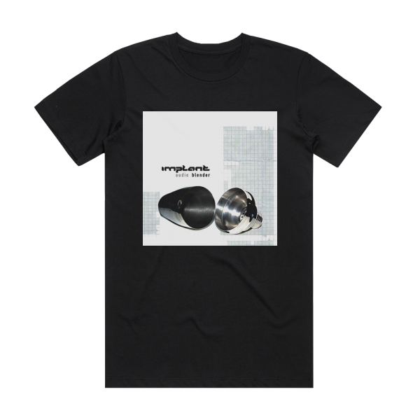 Implant Audio Blender Album Cover T-Shirt Black