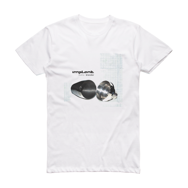 Implant Audio Blender Album Cover T-Shirt White