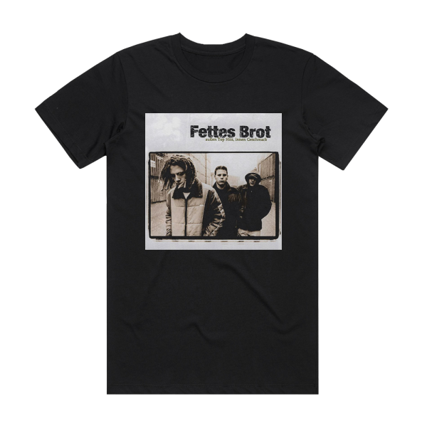 Fettes Brot Auen Top Hits Innen Geschmack Album Cover T-Shirt Black