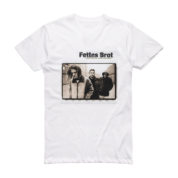 Fettes Brot Auen Top Hits Innen Geschmack Album Cover T-Shirt White