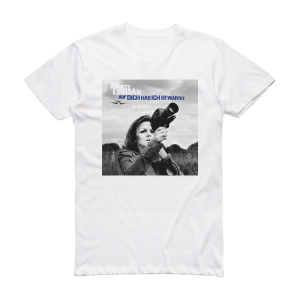 Annett Louisan Auf Dich Hab Ich Gewartet Album Cover T-Shirt White