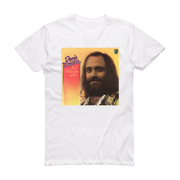 Demis Roussos Auf Wiedersehn Album Cover T-Shirt White