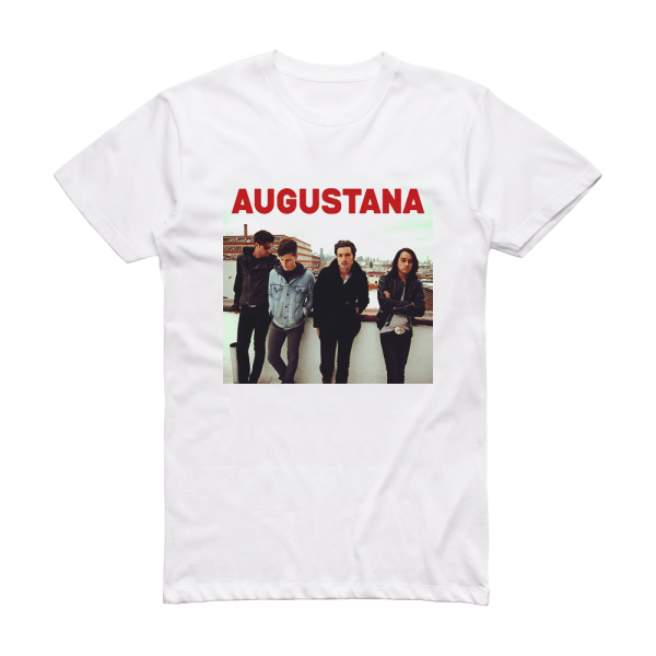 Augustana Augustana Album Cover T-Shirt White