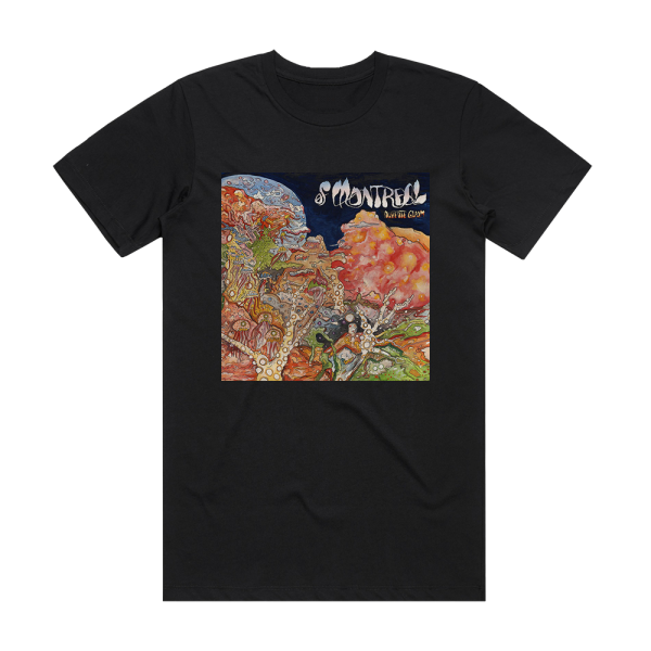 of Montreal Aureate Gloom Album Cover T-Shirt Black