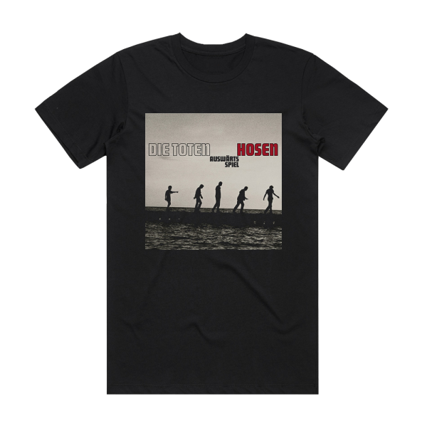 Die Toten Hosen Auswrtsspiel Album Cover T-Shirt Black