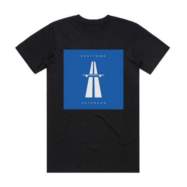 Kraftwerk Autobahn 1 Album Cover T-Shirt Black