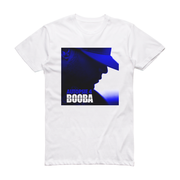 Booba Autopsie Vol 4 Album Cover T-Shirt White