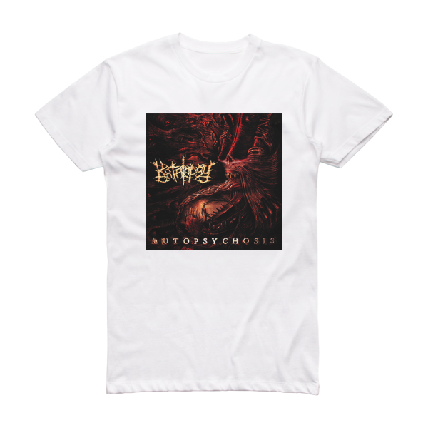 Katalepsy Autopsychosis Album Cover T-Shirt White