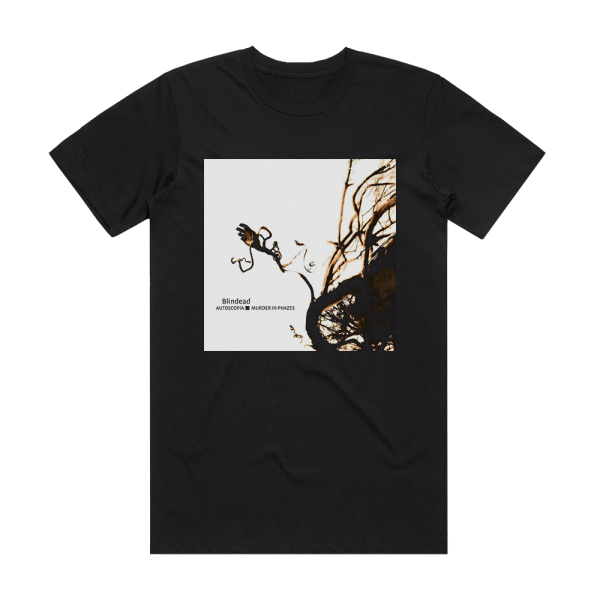 Blindead Autoscopia Murder In Phazes Album Cover T-Shirt Black