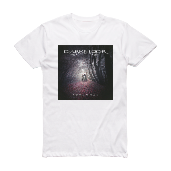 Dark Moor Autumnal Album Cover T-Shirt White