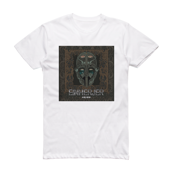 Einherjer Av Oss For Oss Album Cover T-Shirt White