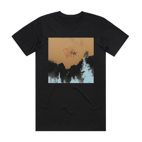 Comets on Fire Avatar Album Cover T-Shirt Black