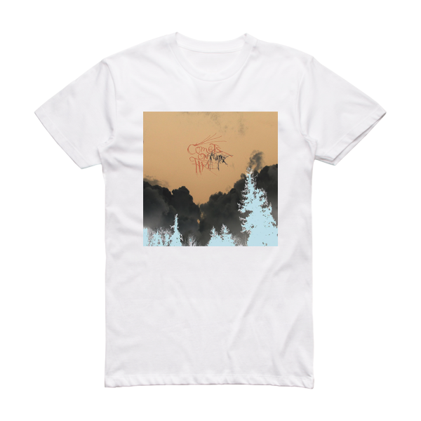 Comets on Fire Avatar Album Cover T-Shirt White