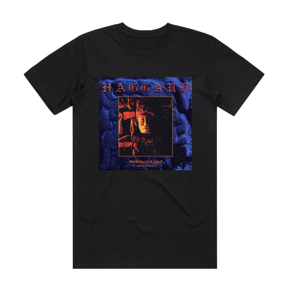 Haggard Awaking The Gods Live In Mexico Album Cover T-Shirt Black
