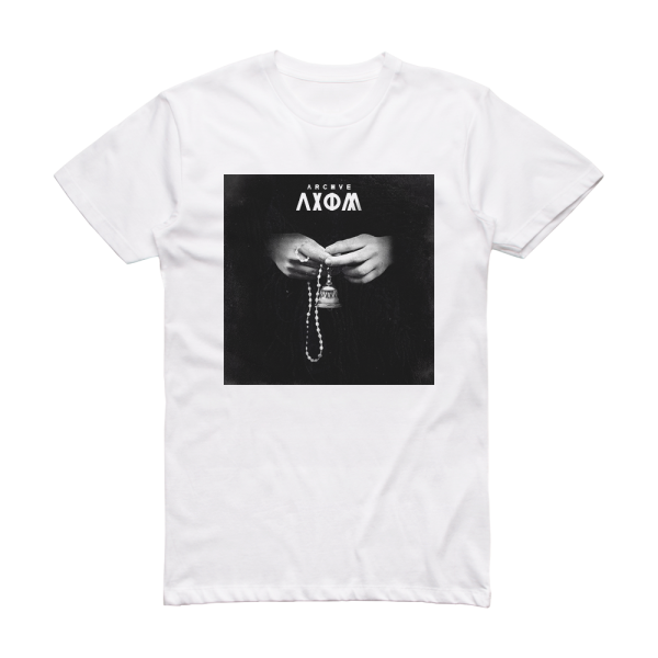 Archive Axiom Album Cover T-Shirt White