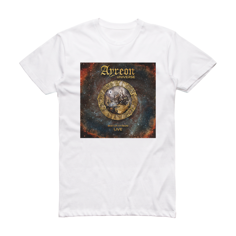 Ayreon Ayreon Universe Album Cover T-Shirt White – ALBUM COVER T-SHIRTS