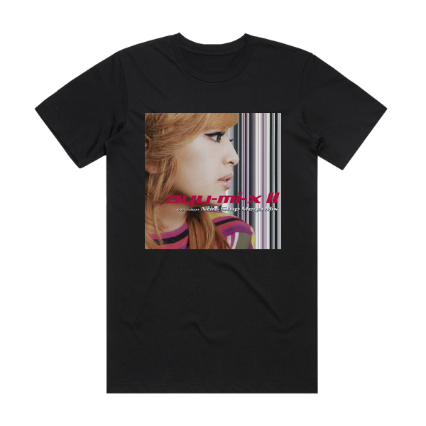 Ayumi Hamasaki Ayu Mi X  1 Album Cover T-Shirt Black