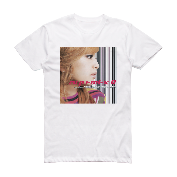 Ayumi Hamasaki Ayu Mi X  1 Album Cover T-Shirt White