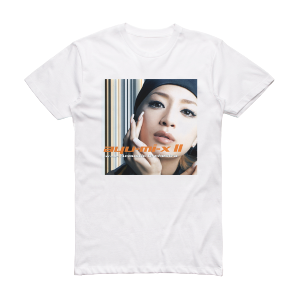 Ayumi Hamasaki Ayu Mi X  3 Album Cover T-Shirt White