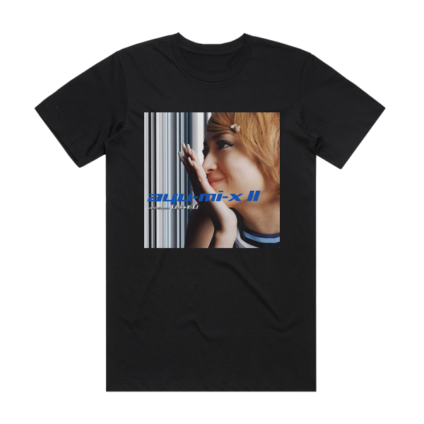 Ayumi Hamasaki Ayu Mi X  4 Album Cover T-Shirt Black