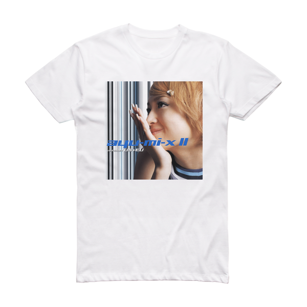 Ayumi Hamasaki Ayu Mi X  4 Album Cover T-Shirt White