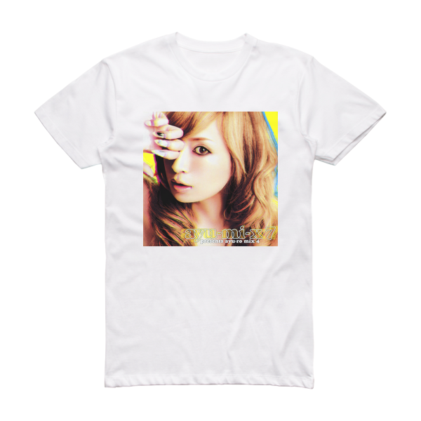 Ayumi Hamasaki Ayu Mi X 7 1 Album Cover T-Shirt White