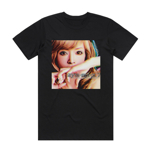 Ayumi Hamasaki Ayu Mi X 7 Version Acoustic Orchestra  Album Cover T-Shirt Black