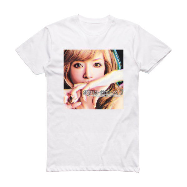 Ayumi Hamasaki Ayu Mi X 7 Version Acoustic Orchestra  Album Cover T-Shirt White