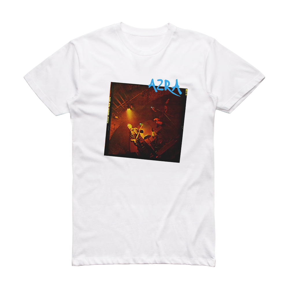 Azra Azra Album Cover T-Shirt White – ALBUM COVER T-SHIRTS