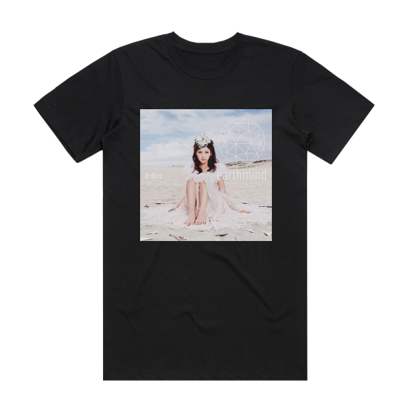 earthmind B Bird 2 Album Cover T-Shirt Black
