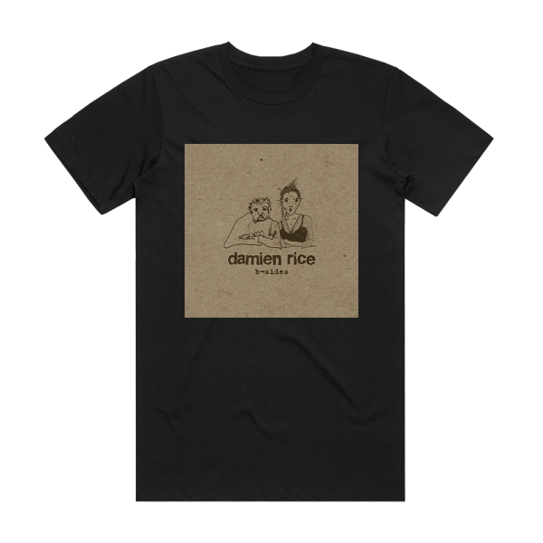 Damien Rice B Sides 2 Album Cover T-Shirt Black