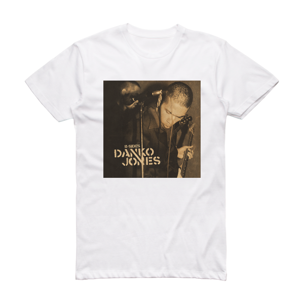 Danko Jones B Sides Album Cover T-Shirt White