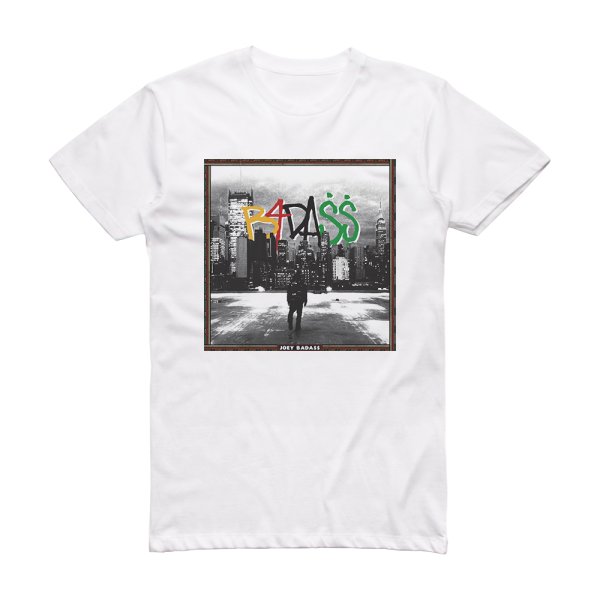 Joey BadaSS B4Da 2 Album Cover T-Shirt White