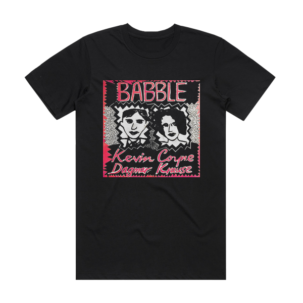 Kevin Coyne Babble Album Cover T-Shirt Black