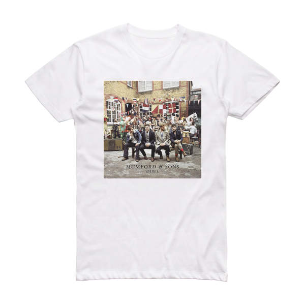 Mumford and Sons Babel Album Cover T-Shirt White