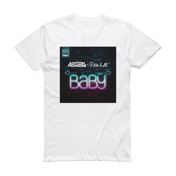 Anton Powers Baby Album Cover T-Shirt White