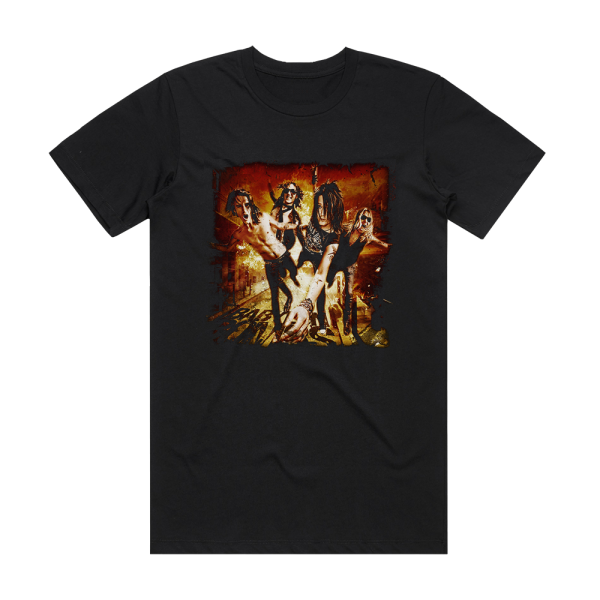 Babylon Bombs Babylons Burning Album Cover T-Shirt Black