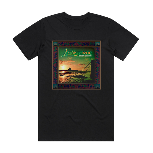 Lindisfarne Back And Fourth Album Cover T-Shirt Black