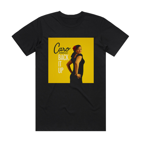 Caro Emerald Back It Up Album Cover T-Shirt Black