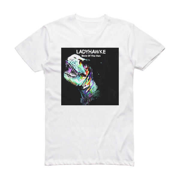 Ladyhawke Back Of The Van Album Cover T-Shirt White