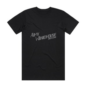Amy Winehouse Back To Black 4 Album Cover T-Shirt Black