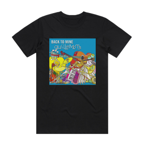 Guillemots Back To Mine Guillemots Album Cover T-Shirt Black