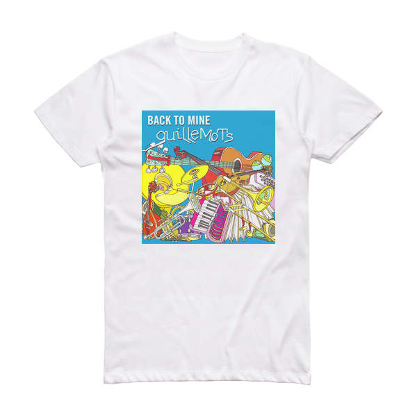 Guillemots Back To Mine Guillemots Album Cover T-Shirt White