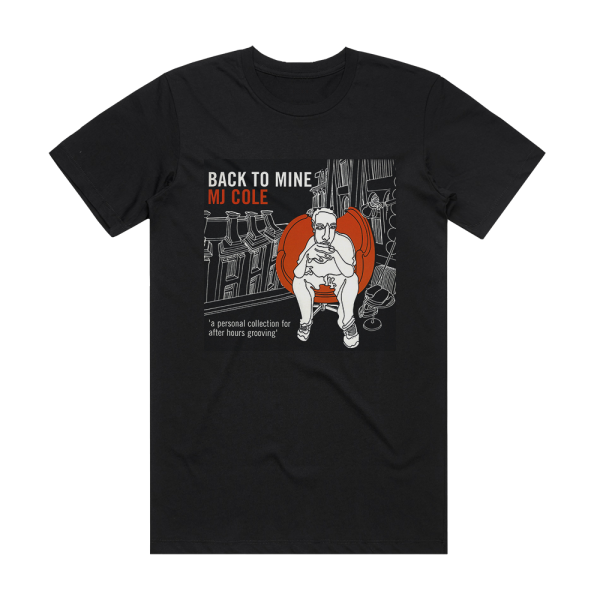 MJ Cole Back To Mine Mj Cole Album Cover T-Shirt Black