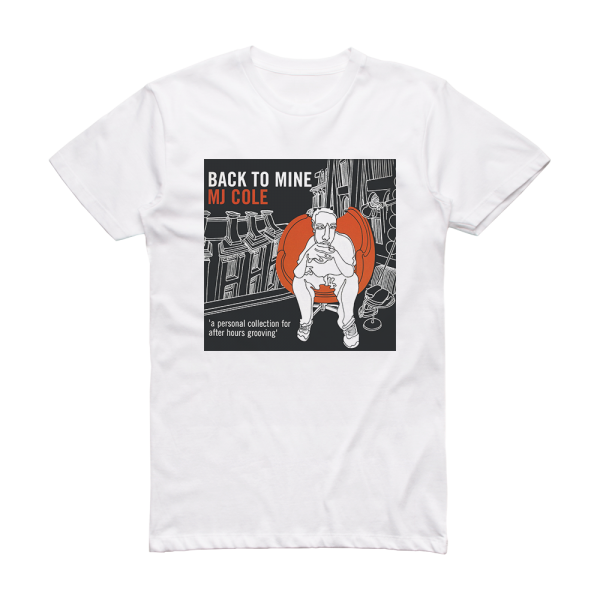 MJ Cole Back To Mine Mj Cole Album Cover T-Shirt White