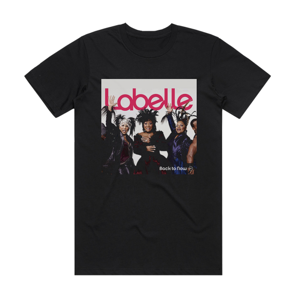 LaBelle Back To Now Album Cover T-Shirt Black