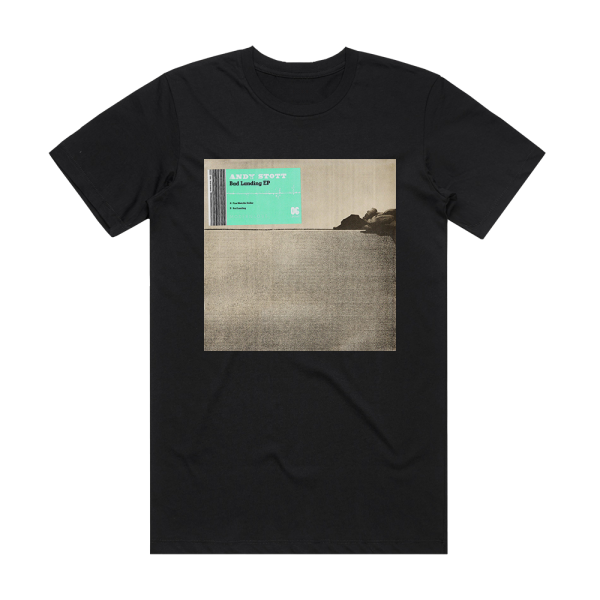 Andy Stott Bad Landing Album Cover T-Shirt Black