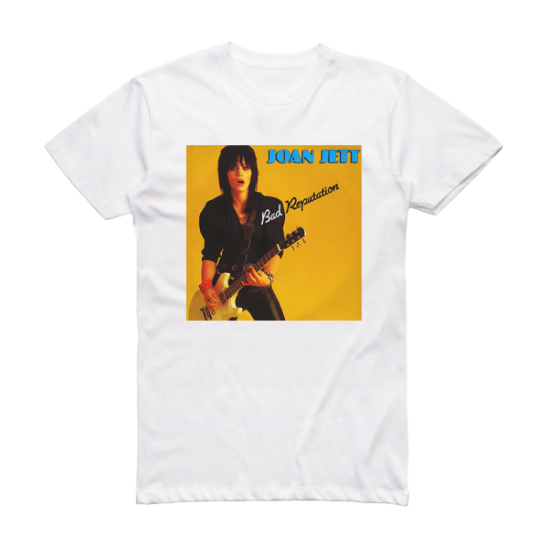 Joan Jett Bad Reputation 2 Album Cover T-Shirt White