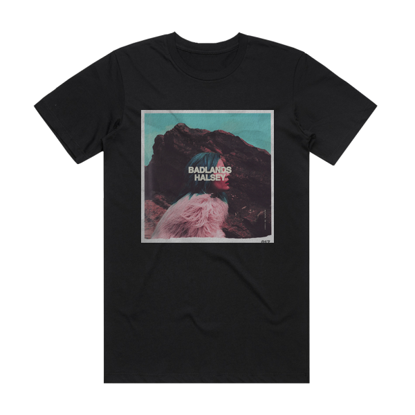 Halsey Badlands Album Cover T-Shirt Black