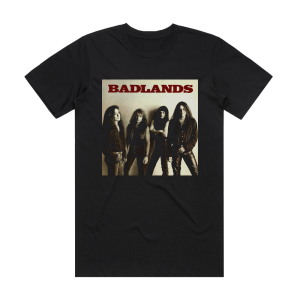 Badlands Badlands Album Cover T-Shirt Black
